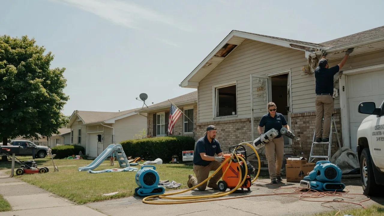 Water Damage Restoration in Welling, OK near me